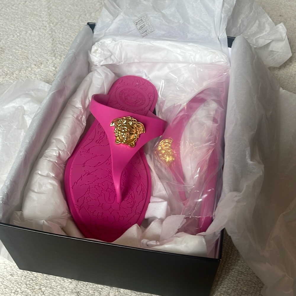 Versace Thong Sandals